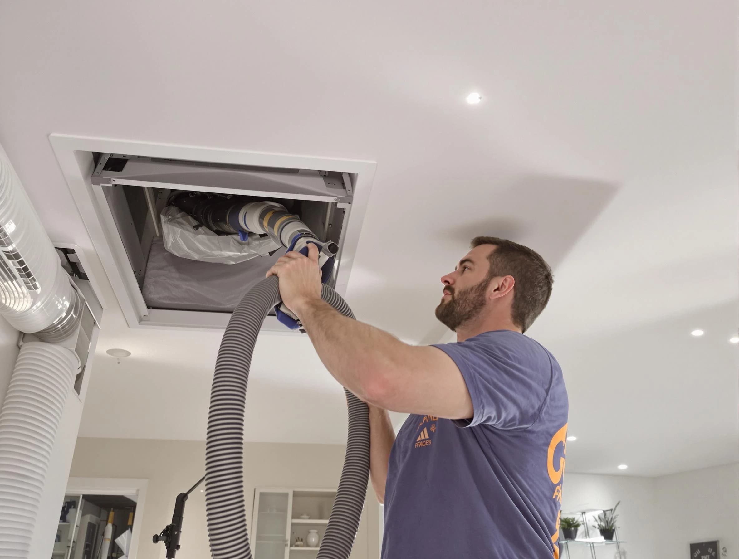Precision indoor duct cleaning by Sunset Air Duct Cleaning in Sunset